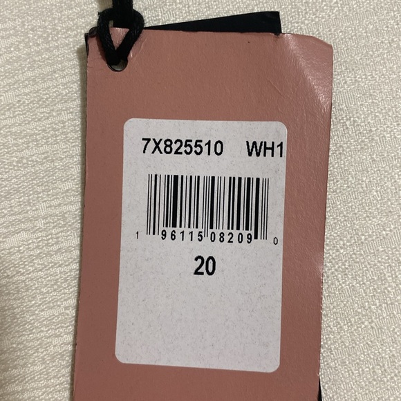 JEN7 by 7 for All Mankind Cropped Wide Leg Distressed Hem White Jeans Size 20 - Picture 9 of 10